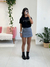 T-shirt Time Black na internet