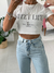 Cropped Sweet Life White - Trinity