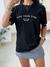 T-shirt Time Black na internet