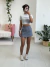 Shorts-Saia Mia Cinza - loja online