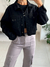 Jaqueta Cropped Vintage Black