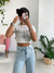 Cropped Sweet Life White - loja online