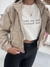 Jaqueta Kim Bege