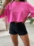 T-shirt Cropped Strong na internet