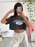 T-shirt Cropped Independent na internet