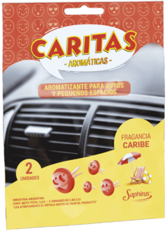 CARITAS AROMATICAS PARA AUTO CARIBE