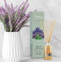 Difusor Aromatico Lavanda y Te Verde