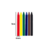 Giz de Cera 6 Cores Fino Acrilex - comprar online