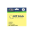 Bloco Adesivo 76x102mm Amarelo Off Stick