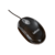 Mouse óptico USB preto com 3 botões da marca Letron.