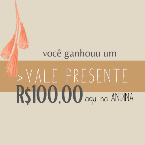 vale presente R$100,00