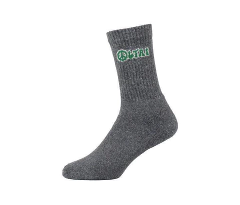 meia Altai Love cinza