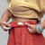 short terracota / Hatun / linho com viscose - loja online