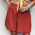 short terracota / Hatun / linho com viscose - comprar online