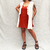 Imagem do blusa regata faixa botões off white / Laguna / 100% viscose