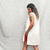 blusa regata faixa botões off white / Laguna / 100% viscose