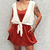 blusa regata faixa botões off white / Laguna / 100% viscose