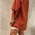 Imagem do camisa terracota / Pacha / linho com viscose