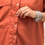 camisa terracota / Pacha / linho com viscose na internet