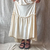 vestido off white / Inka / 100% viscose - Andina