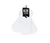 meia Altai soquete branca - pack com 3