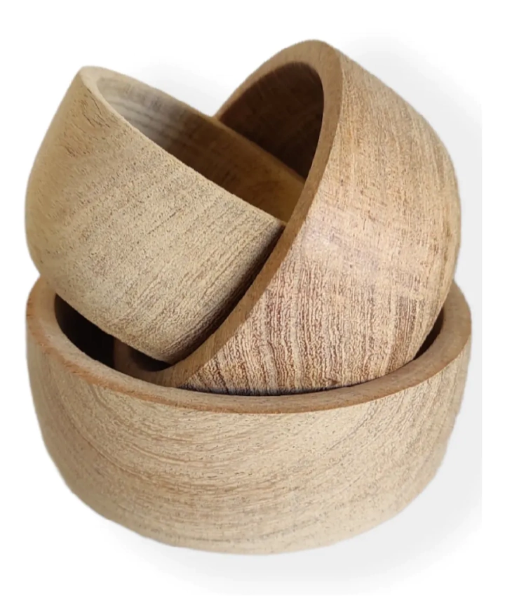 Cuencos de algarrobo 5 cm x 10cm