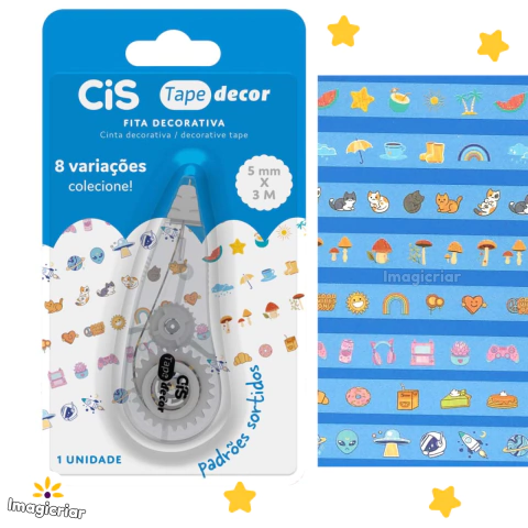 Fita Decorativa CiS Tape Decor