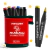 Marcadores Makaw Ponta Brush NewPen - 24 Cores