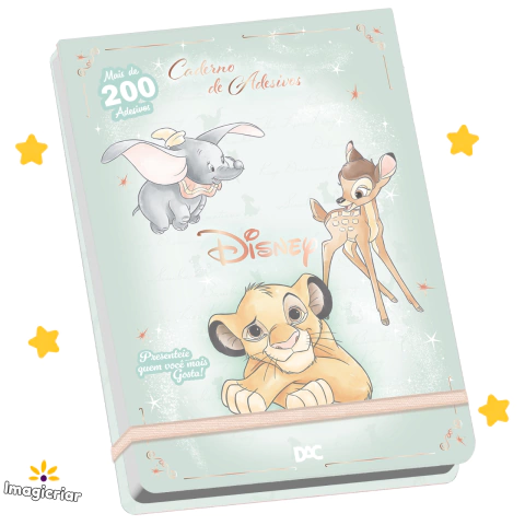 Caderno de Adesivos Disney Clássicos DAC