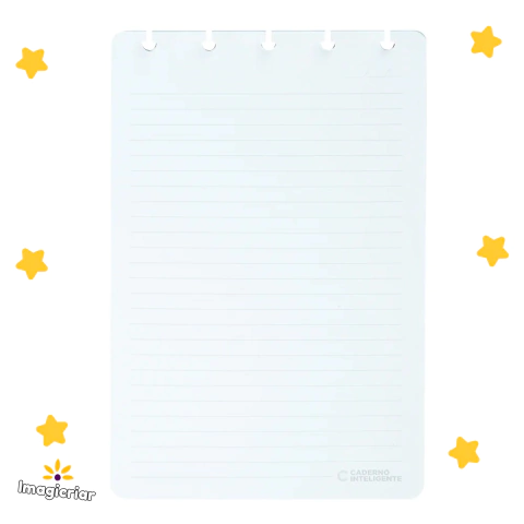 Refil Pautado 120g para Bloco Inteligente by Caderno Inteligente