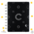 Caderno Inteligente Monogram Black Crystals by Swarovski | Tamanho A5, Médio e Grande