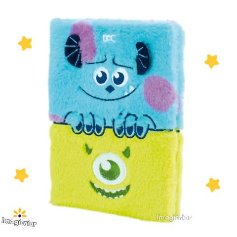 Caderno de Anotações Fluffy Monstros S.A. DAC
