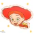 Almofada Formato Jessie Rosto Toy Story Zona Criativa