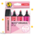 Marca Texto Stabilo Boss Shades of Pink | Kit com 4 Cores