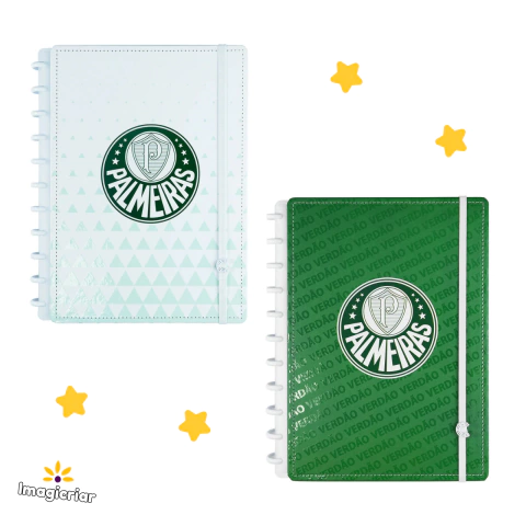 Caderno Inteligente Palmeiras | Verdão ou Alviverde Tamanho A5 ou Grande