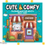 Livro de Colorir Cute & Comfy Volume 3 Editora Camelot