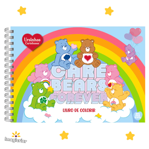 Livro de Colorir Ursinhos Carinhosos Animativa