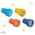 Carimbo Minions Tris – 4 Unidades