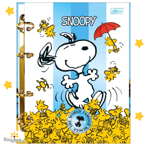 Caderno Argolado Snoopy Tilibra | Tamanho Colegial - comprar online