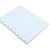 Refil #BlueLover Azul Pautado com Linhas Brancas para Caderno Inteligente na internet
