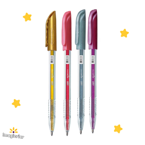 Caneta Gel Art com Glitter 1.0 Jocar Office