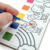 Bloco de Colorir com Aquarela Hello Kitty + Aquarela + Pincel Leo&Leo - comprar online