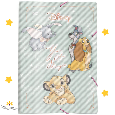 Pasta Aba Elástica Disney Clássicos DAC