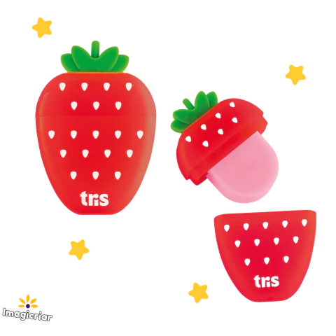 Borracha Morango com Cheirinho Holic Docinhos Tris