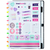 Caderno Inteligente Let's Glitter Neon Black | Tamanho A5, Médio ou Grande - Imagicriar
