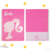 Capa e Contracapa Barbie Pink para Caderno Inteligente