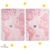 Capa e Contracapa Mapa Mundi Rosa by GoCase para Caderno Inteligente