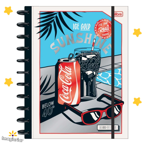 Caderno Tilidisco Coca-Cola Tilibra – Universitário 10 Matérias
