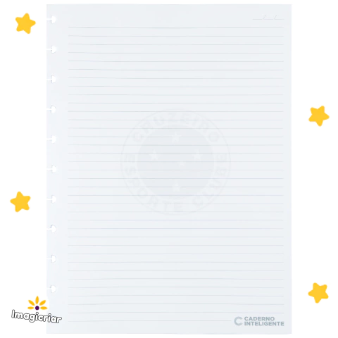Refil Pautado Cruzeiro 90g para Caderno Inteligente | Tamanho Grande