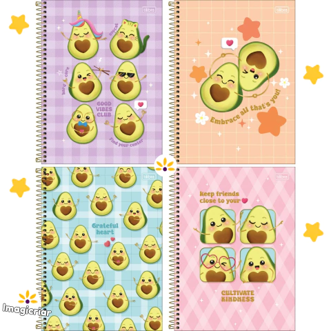 Caderno Universitário Abacute Tilibra - 1 Matéria